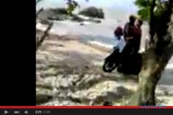 VIDEO PENANGKAPAN BUAYA DARAT : Heboh, Rekaman Sejoli Tepergok Esek Esek di Pantai Anyer 