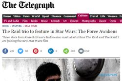 FILM HOLLYWOOD : Trio The Raid Berlaga di Star Wars 7, Benarkah?