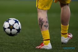 Messi Tambah Koleksi Tatto