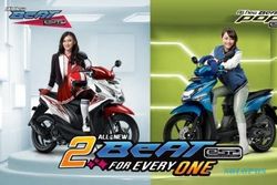 KOMPARASI MOTOR : Yamaha Mio M3 VS Honda Beat ESP, Siapa Jawara?