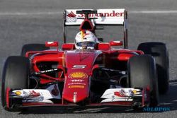 TES FORMULA 1 JEREZ : Vettel Tercepat di Hari Pertama Tes Jerez