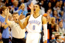 NBA 2014/2015 : Westbrook Jadi Inspirator Kemenangan Thunder Atas Hornets