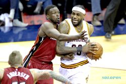 NBA 2014/2015 : Move on dari Heat, James Menangkan Cavs