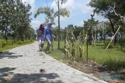 RUANG TERBUKA HIJAU : Taman Bungkul Versi Sragen Dibangun Tahun Ini