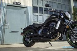 MOTOR BARU KAWASAKI : Jegal Harley, Kawasaki Indonesia Luncurkan Vulcan S650