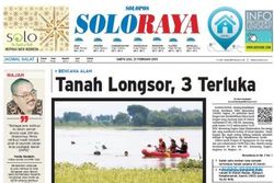 SOLOPOS HARI INI : Soloraya Hari Ini: Tanah Longsor di Karanganyar hingga Goyang Bolo-Bolo Tina Toon