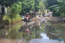 BANJIR WONOGIRI : Banjir Intai Belasan Rumah di Sukorejo