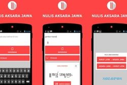 APLIKASI BARU : Kini Ada Aplikasi Menulis Aksara Jawa di Android