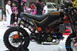 PAMERAN OTOMOTIF : Tak Lagi Imut, Begini Wajah Galak Honda MSX di BIMS 2015