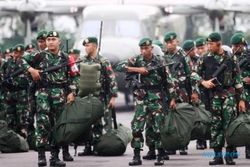 FOTO LATIHAN GABUNGAN TNI : Poso Jadi Ajang Latihan Atasi Teror