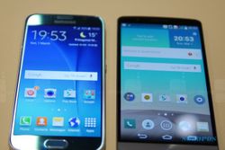 SMARTPHONE TERBARU : Samsung Galaxy S6 vs LG G3, Siapa Unggul?