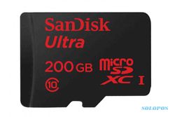 San Disk Kenalkan Micro SD 200 GB
