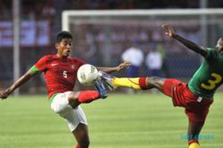 UJI COBA TIMNAS INDONESIA : Kamerun Tundukkan Garuda 0-1