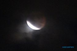 FENOMENA ALAM : Gerhana Bulan, Ini Alasan Blood Moon Tak Terlihat