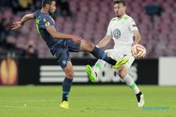 PEREMPATFINAL LIGA EUROPA : Imbang Lawan Wolfsburg, Napoli ke Semifinal