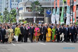 KONFERENSI ASIA AFRIKA : Ada Megawati di Peringatan KAA,  Jokowi-Xi Jinping Lengket