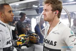 FORMULA ONE : Perseteruan Hamilton-Rosberg Kembali Panas