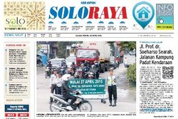 SOLOPOS HARI INI : Soloraya Hari Ini: Jl. Prof. dr. Soeharso Searah, Jalanan Kampung Padat Kendaraan