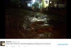 BANJIR JATENG : BPBD Jateng Nyatakan Banjir di Solo dan Boyolali Sudah Surut 