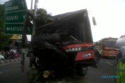 Kecelakaan Bus Sumber Waras, Polisi Duga Sopir Ugal-Ugalan