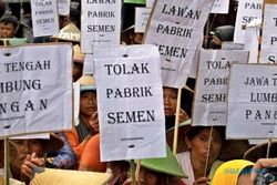 POLEMIK PABRIK SEMEN : MSI Tolak Rencana Pendirian Pabrik Semen Gombong