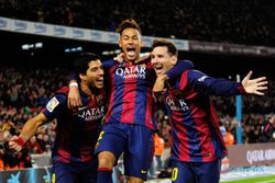 KABAR PEMAIN : Trisula Maut Barcelona Sudah Tembus 100 Gol Musim Ini