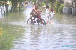 ANTISIPASI BENCANA SUKOHARJO : Lima Desa di Sukoharjo Rawan Banjir, Ini Daerahnya