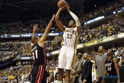 NBA 2014/2015 : Indiana Pacers Tundukkan Miami Heat