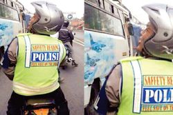 SAFFETY READING POLISI : Typo, Tulisan “Hati-Hati Membaca Polisi” Jadi Lelucon