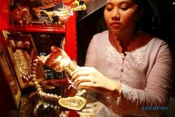 FOTO PERHIASAN ETNIK : Begini Pameran Perhiasan Etnik di Hotel Tugu