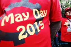 HARI BURUH : Ribuan Buruh di Magelang Pilih Jalan Santai 