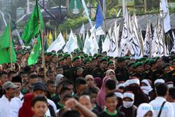 PERINGATAN ISRA MIRAJ : Parade Tauhid Ajak Umat Islam Waspadai Aliran Sesat