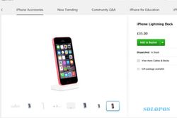 SMARTPHONE TERBARU : Apple “Kecolongan” Pajang Penampakan Iphone 6C?
