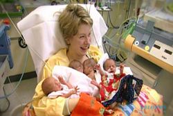 KISAH UNIK : Nenek 65 Tahun Ini Lahirkan Bayi Kembar 4