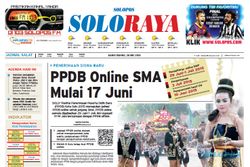 SOLOPOS HARI INI : Soloraya Hari Ini: PPDB Online SMA Mulai 17 Juni hingga Polisi Sisir Pasar Legi