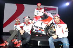 MOTOGP ITALIA 2015 : Tim Ducati Turunkan Tiga Pembalap