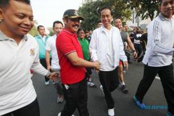 FOTO AGENDA PRESIDEN : Begini Jalan-Jalan Jokowi di CFD