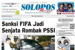 SOLOPOS HARI INI : Sanksi FIFA Jadi Senjata Rombak PSSI hingga Golkar Akhirnya Islah