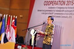 FOTO AGENDA PRESIDEN : Jokowi Buka AITIS Helatan APKASI