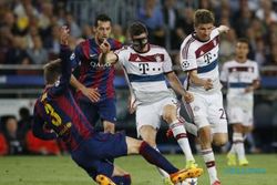 SEMIFINAL LIGA CHAMPIONS : Messi Dua Gol, Neymar Satu Bungkam Bayern di Nou Camp