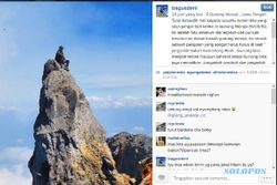 PENDAKI JATUH KE KAWAH MERAPI : Cuaca Cerah, Tim SAR Cari Jalur Aman untuk Evakuasi