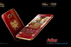 SMARTPHONE TERBARU : Galaxy S6 Edge Edisi Iron Man Hanya Diproduksi 1.000 Unit