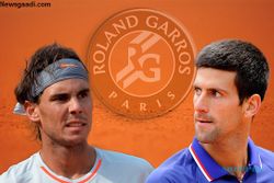 UNDIAN ROLAND GARROS : Nadal Bakal Tantang Djokovic di Delapan Besar