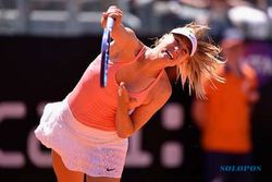 ITALIA OPEN 2015 : Sharapova ke Perempatfinal, Serena Mundur