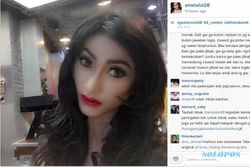 ARTIS INISIAL AA DITANGKAP : Amel Alvi Pamer Selfie di Instagram