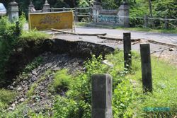 LONGSOR SLEMAN : Dinas PU : Perbaikan Jembatan Selesai Sebelum Arus Mudik