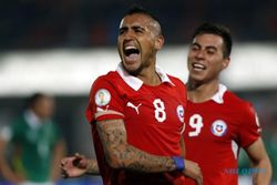 CHILE VS URUGUAY : Bravo, Vidal, dan Sanchez Bakal Dipaksa Main