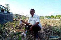TAMAN WANA WINULANG : Botol Bekas Berserakan, Taman Kota Diduga Jadi Tempat Pesta Miras