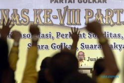 FOTO PILKADA 2015 : Partai Golkar Rapimnas, Prabowo Hadir