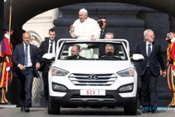 MOBIL HYUNDAI : Hyundai Ciptakan Santa Fe Spesial Buat Paus Fransiskus